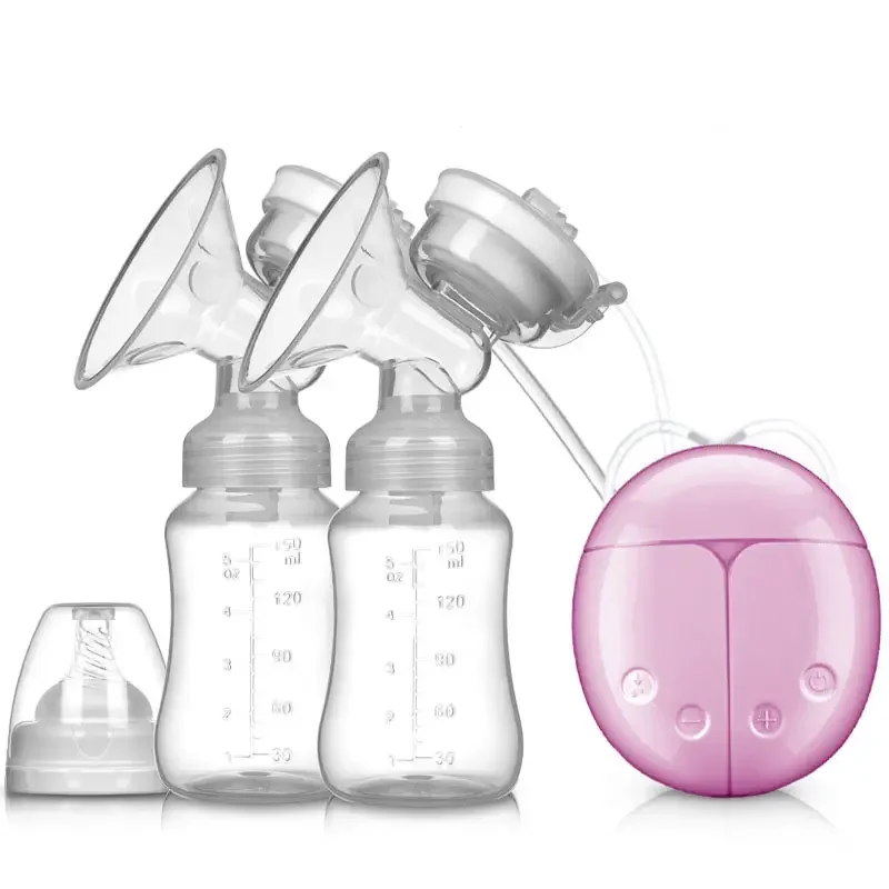Mora mona high quality Electronic Baby Breast Pump Cup double breast feeding pump Electric Breast Pump Bottle Milk Extractor