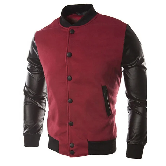 
Navy Blue Mens Varsity Casual Jackets white Leather Sleeves Sports Baseball Bomber Jacket Yasin wears Letterman Embroidery Patch 