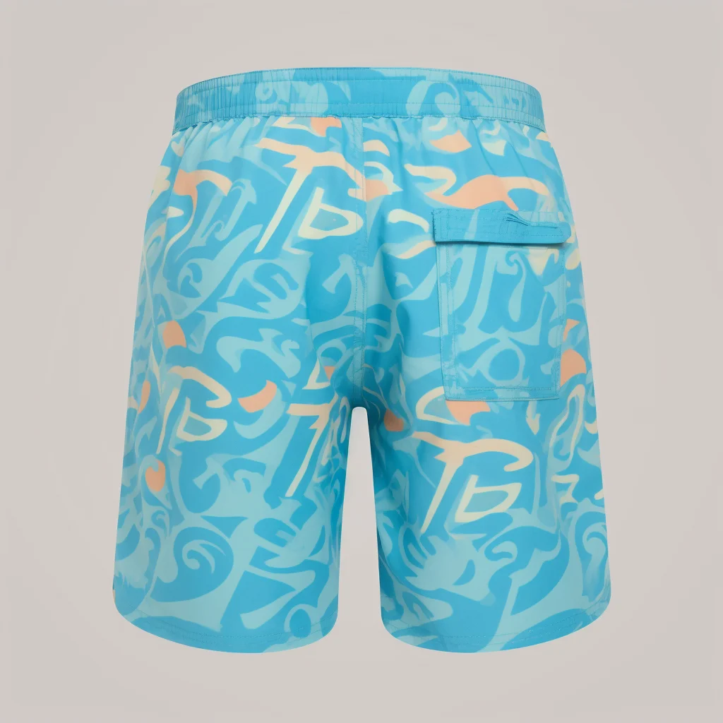 Summer Custom Designer Mens 4 Way Stretch Swimming Board Shorts Bathing Suit Beach Shorts Boardshorts