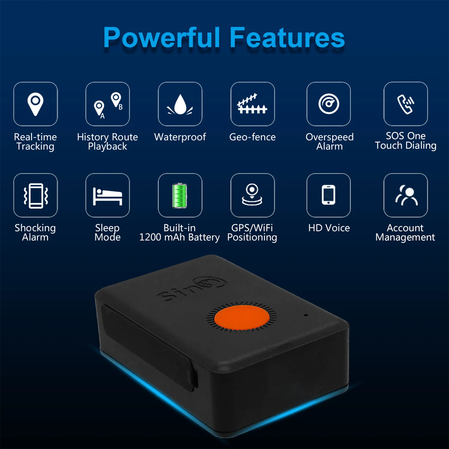 NEW Arrival SinoTtack ST-904 Waterproof Mini Car Tracker For Kids Pet Vehicle GSM GPS Tracking Device With SOS Botton