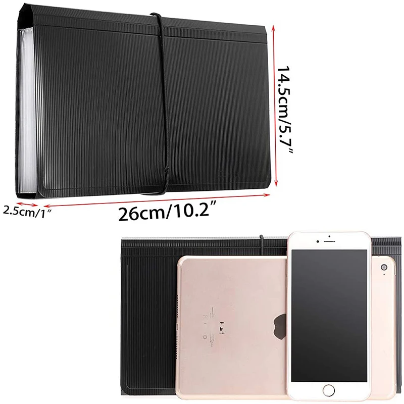 Высококачественная цветная Водонепроницаемая расширяющаяся папка для файлов формата А4 на заказ