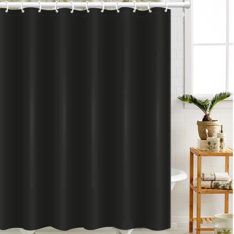 No Punching PEVA Solid Color Beige Shower Curtain Waterproof Anti-mold Toilet Partition Bathroom Shower Curtains