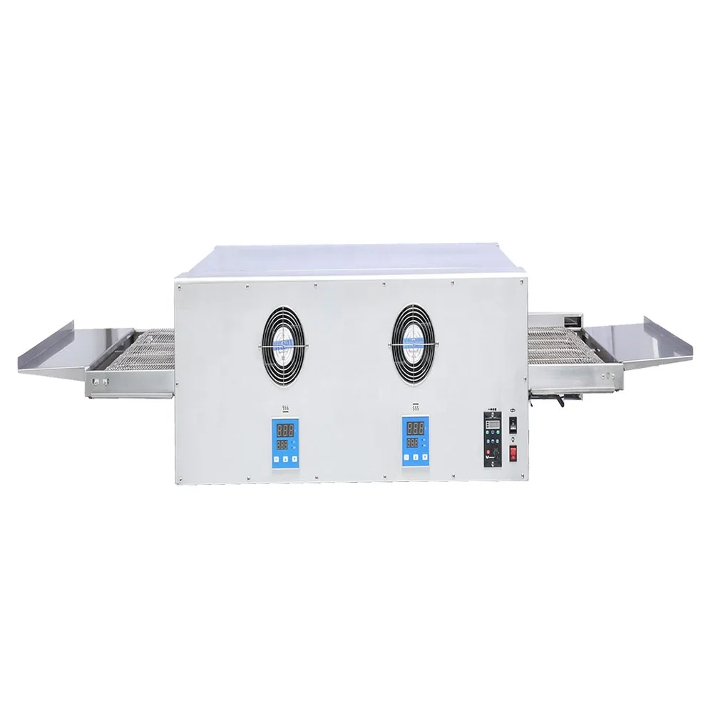  32 дюйм(ов)) таймер управления коммерческий электрическая печь с конвейером для пиццы духовка