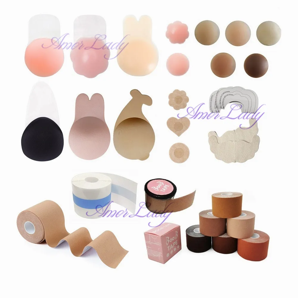 Breast lift Push Up Women Adhesive Bra Without Straps Bra Self Adhesive Palm Shaped silicone boobs bra