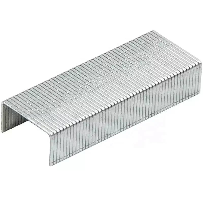 China Factory Wholesale High Quality China Manufacturer Direct Sale Wire Staples 24/6 Galvanized Staple Nails