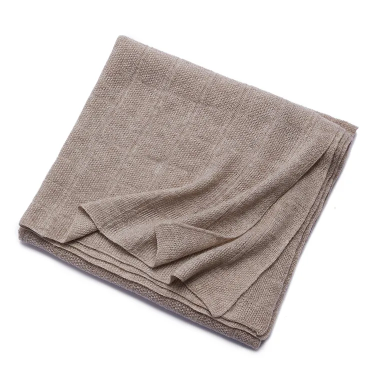 Best-selling shawl knitted cashmere shawl large long winter scarf European style waffle knitted scarf