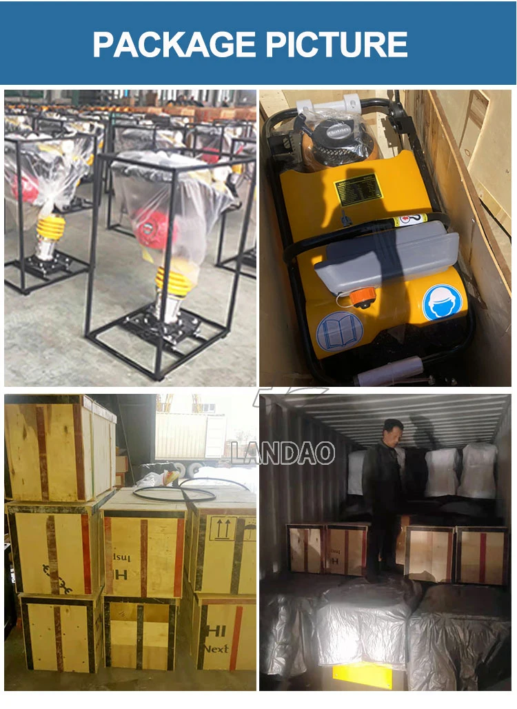 Construction Road Portable Tamper Vibratory Electric Compactor Tamping Rammer