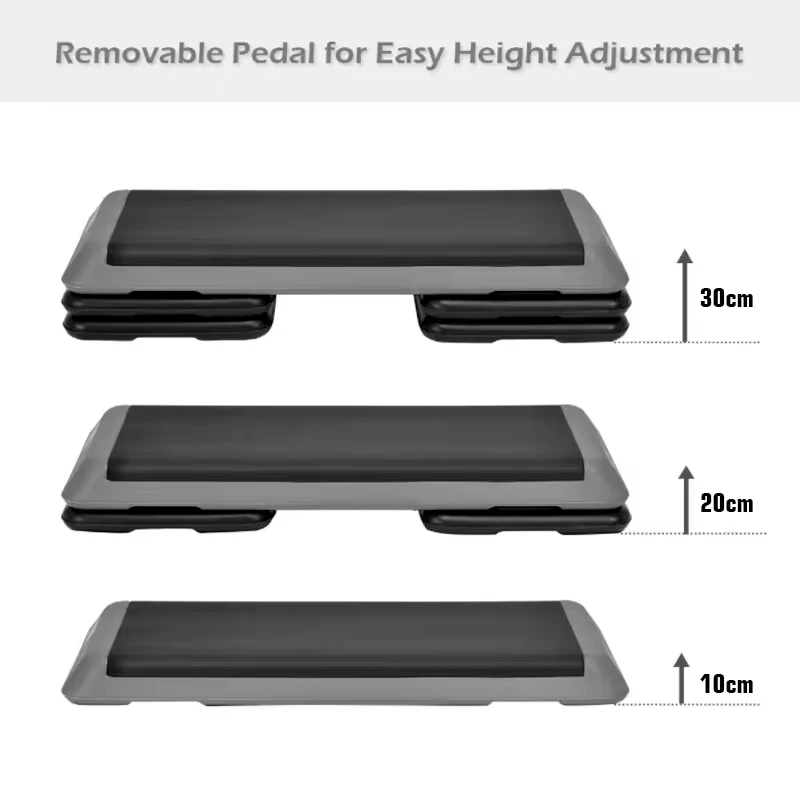 Professional Adjustable Aerobic Step Gym Platform Exercise Board Aerobic Stepper