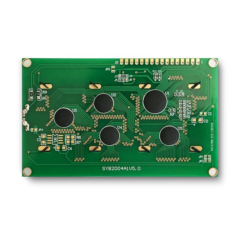 16 контактный кабель 20x4 SPI/I2C/параллельный интерфейс персонажа 2004 Монохромный