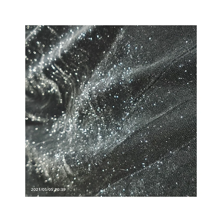 
China cheap metallic velvet fabric for garment 