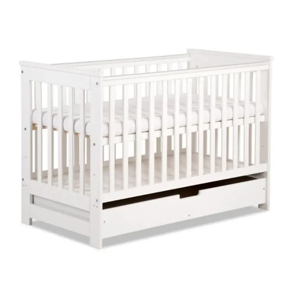 Chinese factory price multifunctional 4 IN 1 wooden baby cribs for baby bedroom furniture 2024
