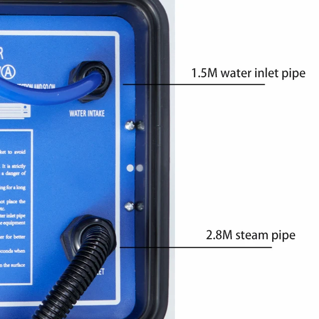 Multi-purpose 4bar high temperature Pressurized wet steam portable steam cleaner for kitchen AC