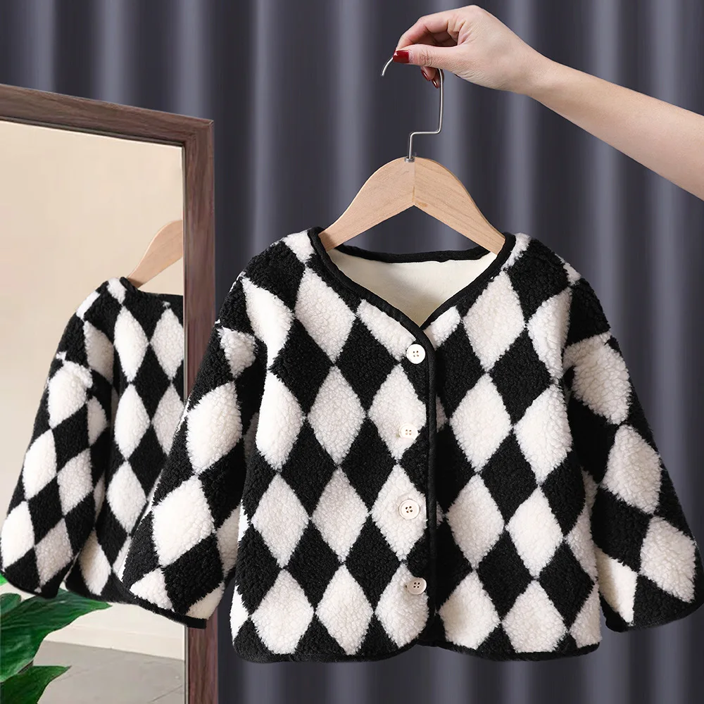 Kids Winter Coats 2022 Children Outerwear girl Warm Fleece Jacket Baby Girls Jackets for Autumn Spring Children Clothing