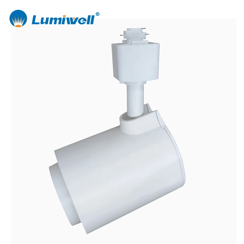 5 Years Warranty High Lumen 10W 15W 20W 25W 30W Aluminum Shell Halo Track Head COB LED Light for Commercial