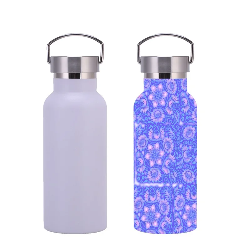 Factory customized Insulated Water Bottles With Straw and Handle Stainless Steel  Vacuum Flask Outdoor  Portable Sports Thermos