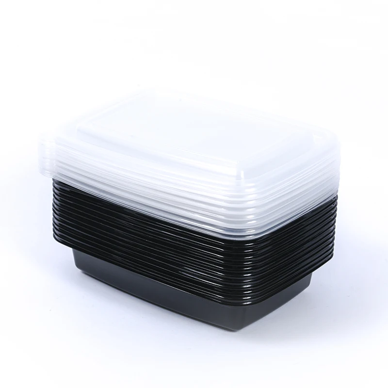 Wholesale Carrier Can Microwave Ovens Safe Disposable Plastic Food Container Lunch Box