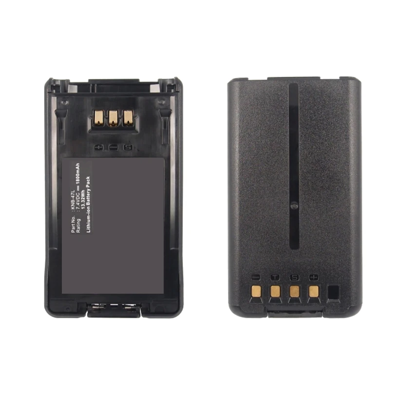 7.4V 1800mAh Two-Way Radio Li-ion Battery Compatible with KENWOOD KNB-47L KNB-48L KNB-50NC NX-200 NX-300 TK-3320