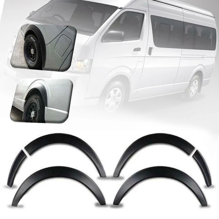 Hiace автомобильные аксессуары, маленькое колесо, АРКА, крышка, ABS, тонкий брызговик для Hiace, автозапчасти для крыльев