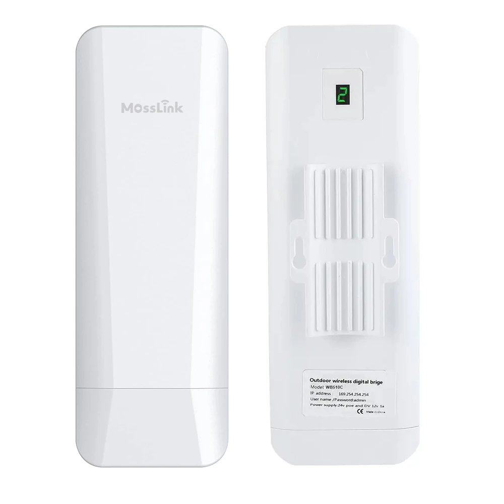 5KM 5.8G long range Wireless Bridge outdoor Point to Point wifi Bridge ip65 waterproof cpe router wifi repeater access point POE