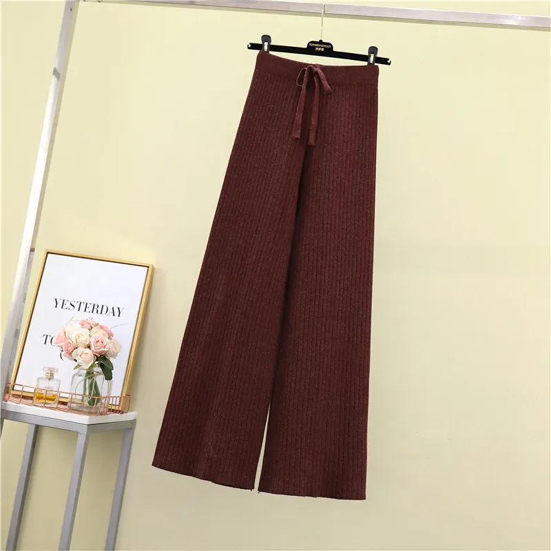 
Multifunctional outfits one pieces wide leg pants women ladies trousers 