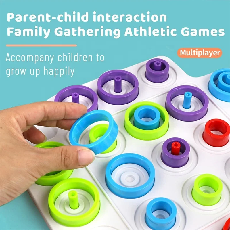 Вечеринка отдает предпочтение интерактивной игре Tic Tac для взрослых игра-головоломка основанная на стратегии семейная настольная игра