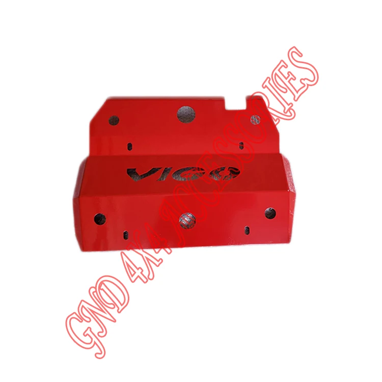 
Red color Hilux vigo 2005+ steel material engine skid plate 