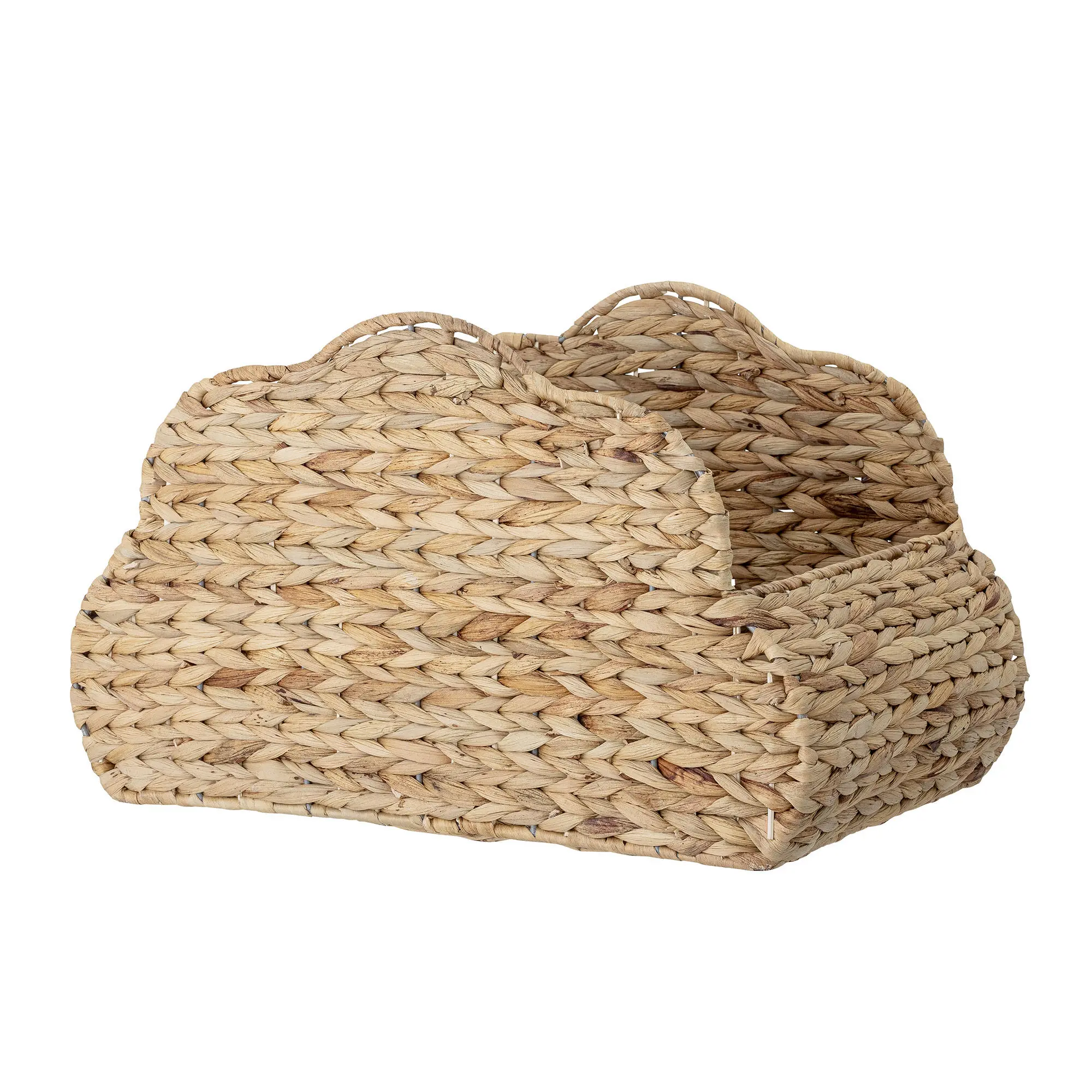 Suitable for kids Kids room decoration water hyacinth cloud baskets for kids animal storage basket wholesale for toy storage