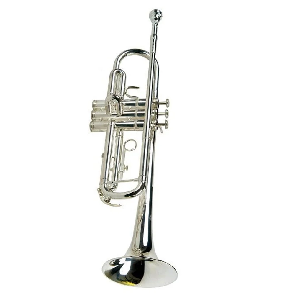 Popular grade Nickel Plated Tone Bb trumpet