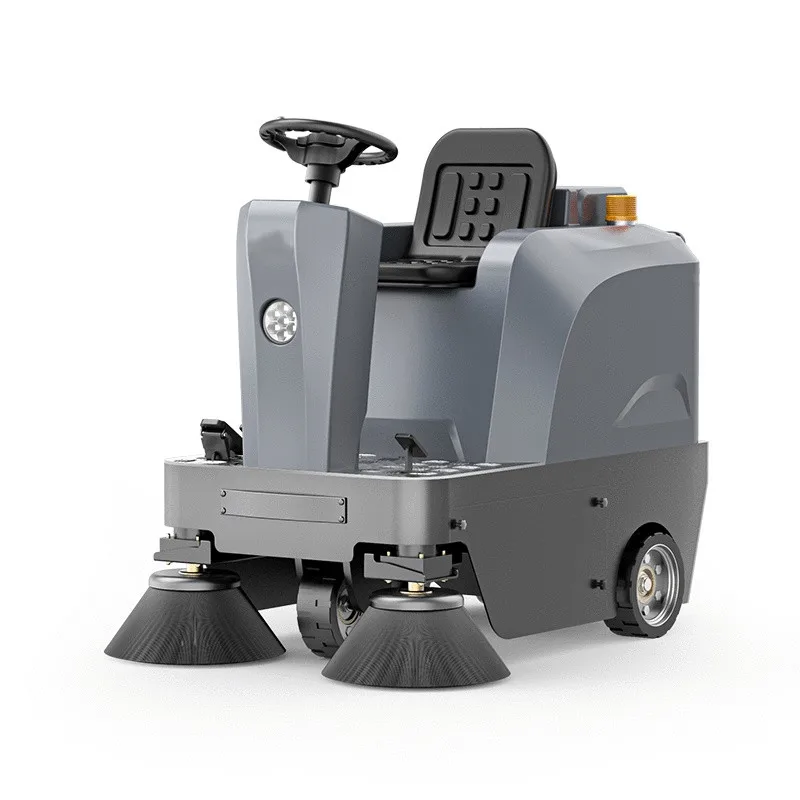 Ride On Electric Road Sweeper Battery Floor Sweeper