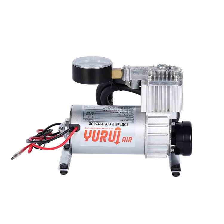 New Arrival Pneumatic DC 12V Twin Head Car Inflator Safe Use Air Pump Air Compressor for Air Horn
