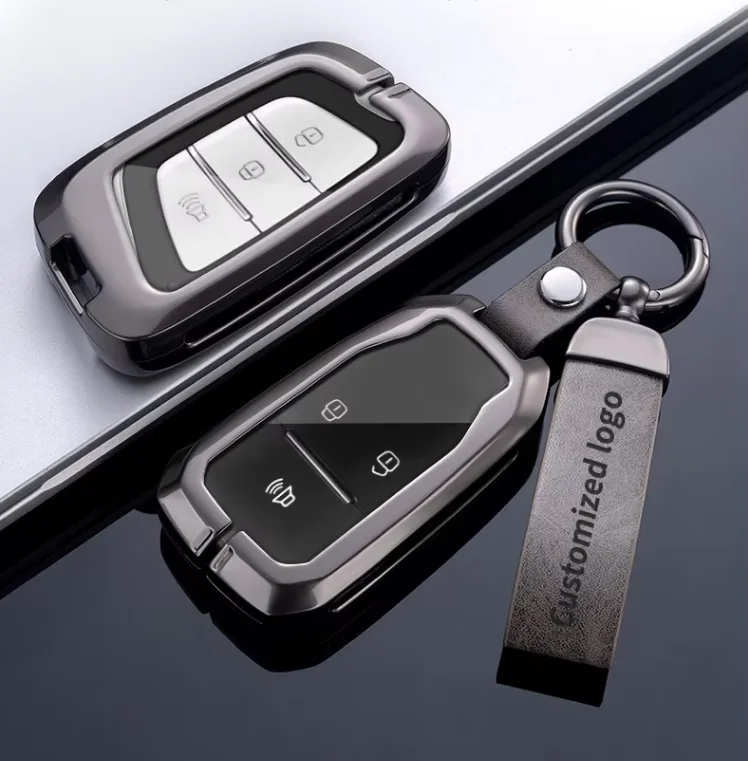 zinc alloy car key cover case holder shell protect metal Car fob Smart Key Cover Case for JAC s3 j7 js2 j5 js8 t9 car key cover