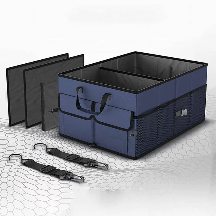 Wholesale  Car Trunk Organize foldable storage box Car Storage Organizer for SUV Trunk organizer