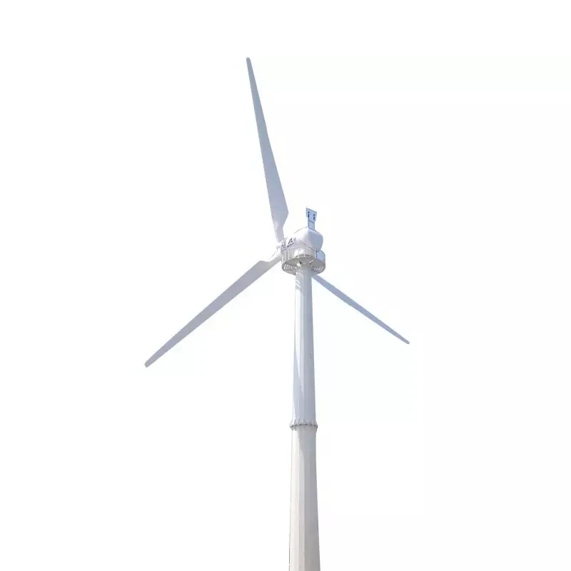 Permanent Magnet Wind Turbine Generator New Design 10KW 20KW 30KW CE & ISO HELIOS Horizontal Axis Wind Turbine 3pcs 2.5m/s