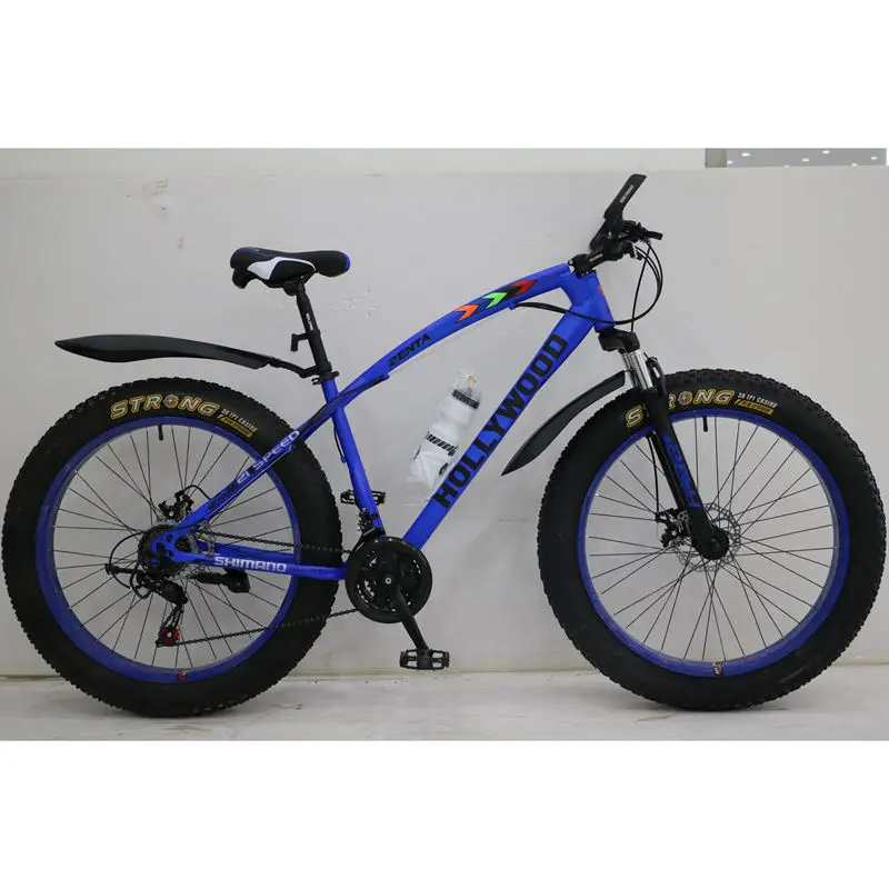 Bicycle 24 26 Inch China Manufacture New Model Snow Sports Big Wheels City Fat Tire Mountain Bike