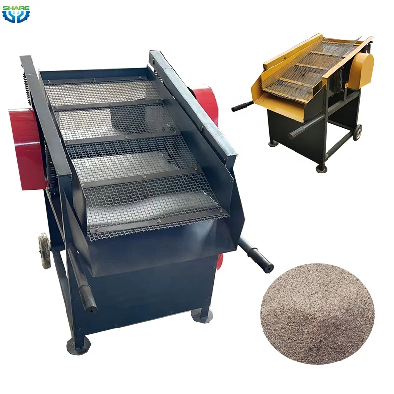 fine sand recovery machine industrial small sand vibrating screening sieve machine
