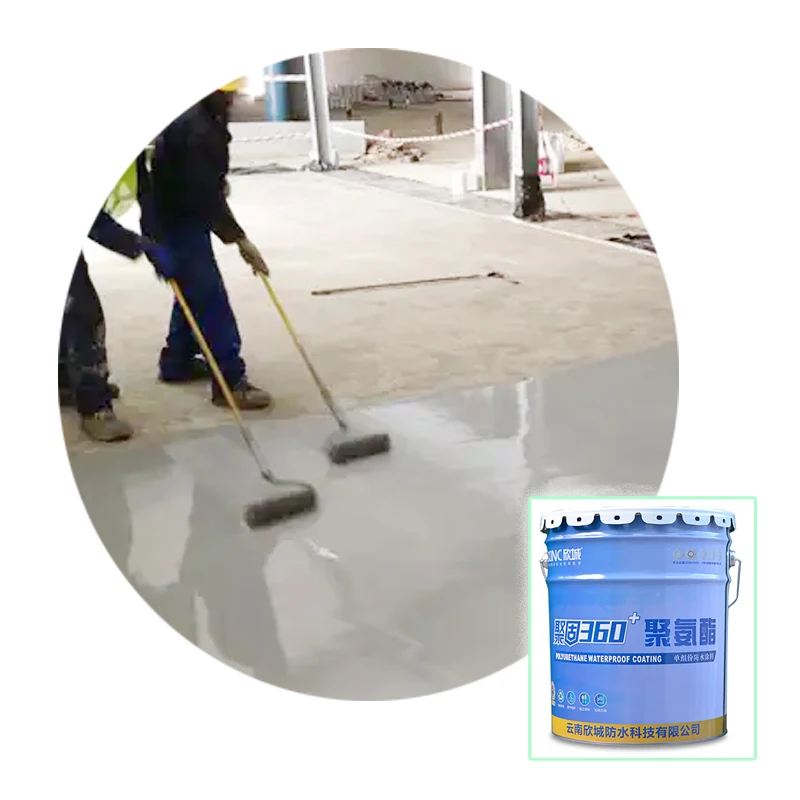 XINC Rubber Asphalt Coating Roof Color Steel Leakage Polyurethane Waterproof Coating