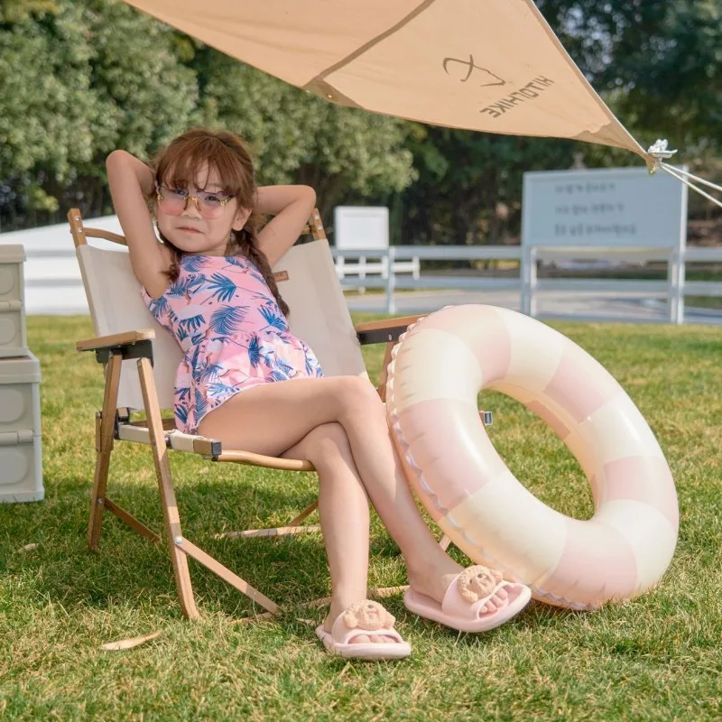 Hot Selling Inflatable PVC Adult and Kids Floating Round Double Airbag Swimming Ring for Summer Pool
