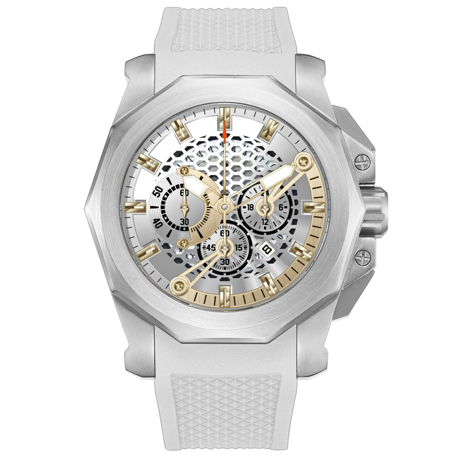 Hot Selling 10ATM Sport Mens Metal Watch Japan Movt Watch with Customer Logo Watches Chrono Oem