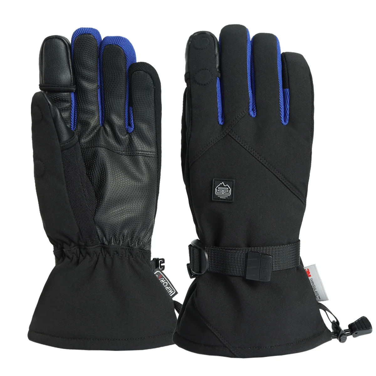 Outdoor Thermal Gloves Ice Fishing Drone Photography Gloves Touchscreen Winter  Sports Glove with Flip Top Water Repellent