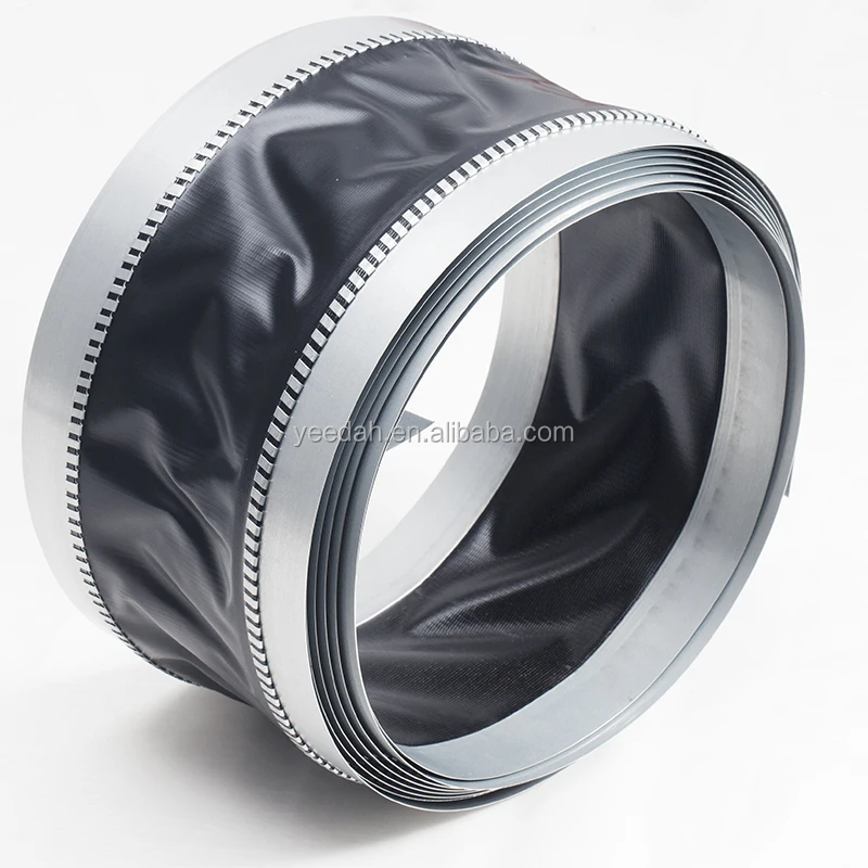 HVAC System Flexible PVC Air Duct Connector Glass Fiber Ductwork connection