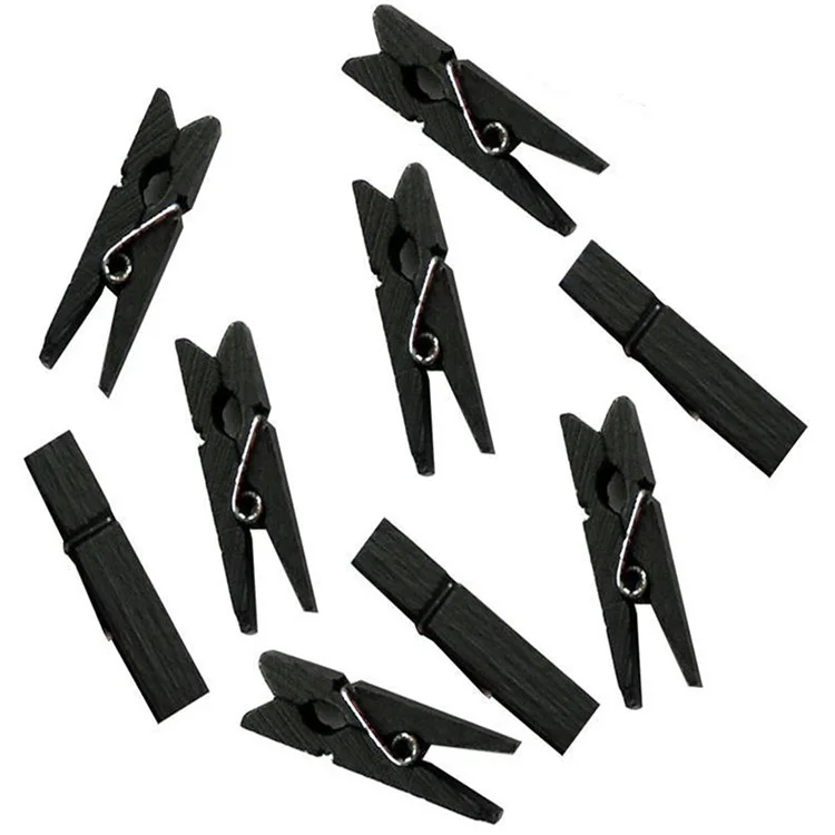 Wholesale Colorful Wooden Clothes Pins Pegs Wood Clip for Craft