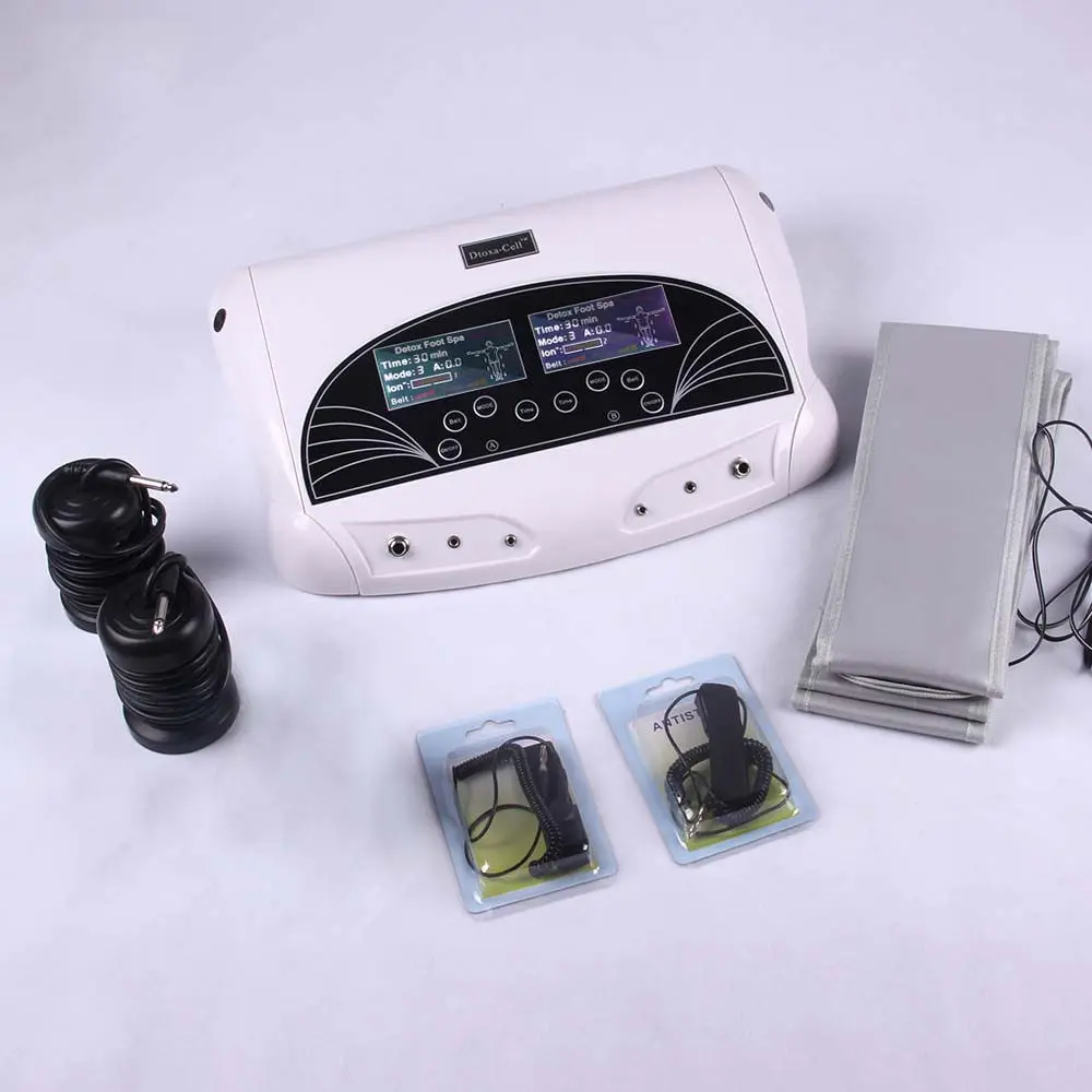 
Pro Dual User Fir Belt Lcd Ionic Detox Ion Foot Bath Spa Cleanse Machine 