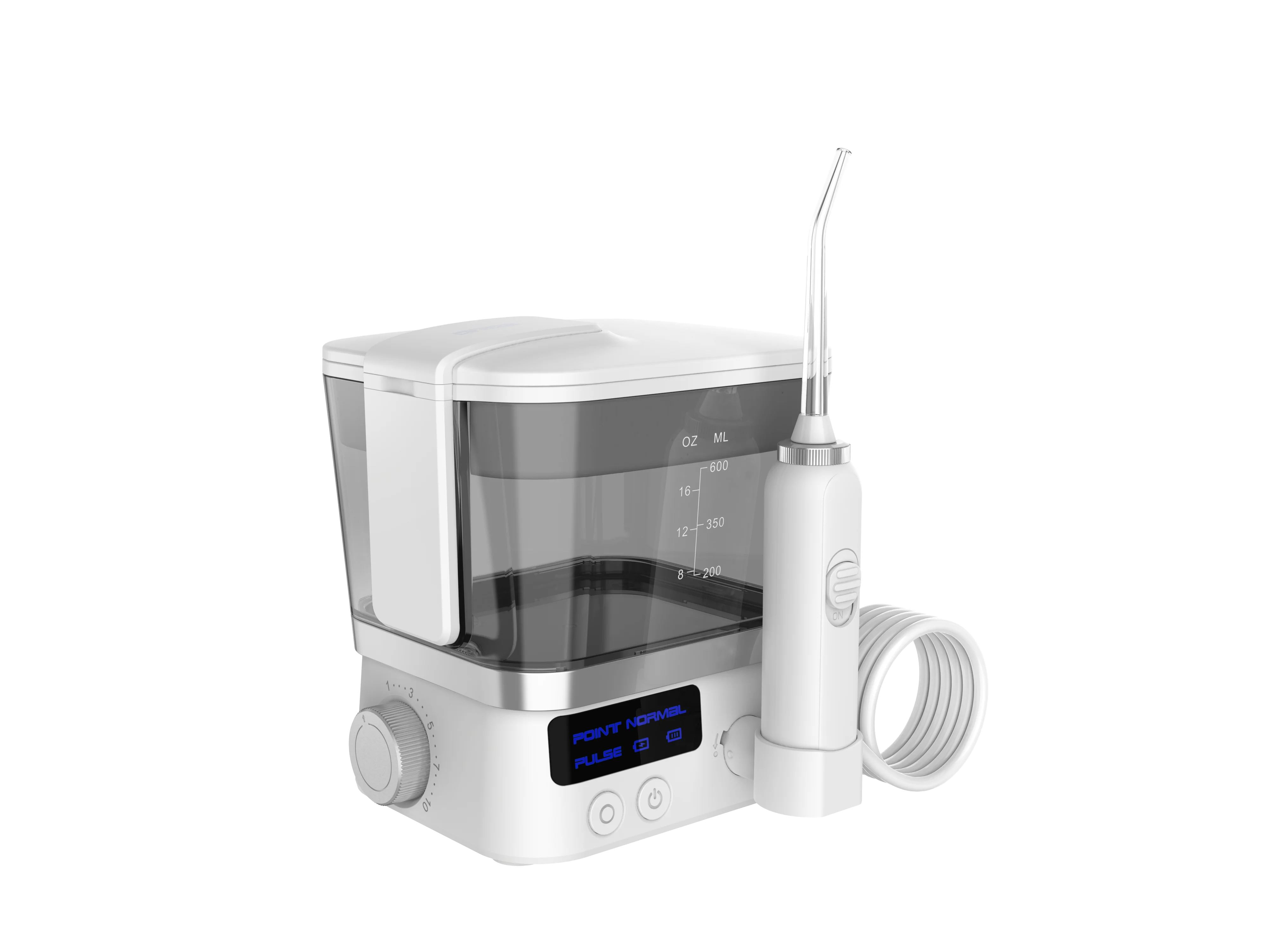 
Ce approved pro dental care desktop water flosser with 600ml water tank 