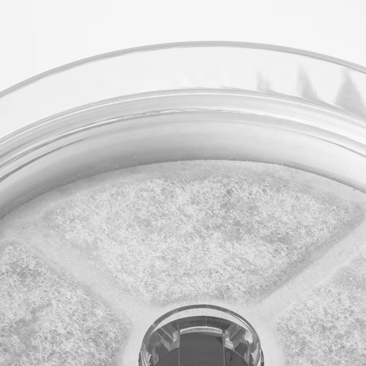 China Pet water dispenser Factory cat water fountain with Led Light