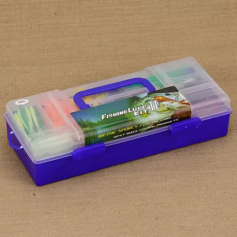 350pcs Fishing Lures Set Hard Artificial Wobblers Metal Jig Spoons Soft Lure Fishing Silicone Bait Fishing Tackle Accessories