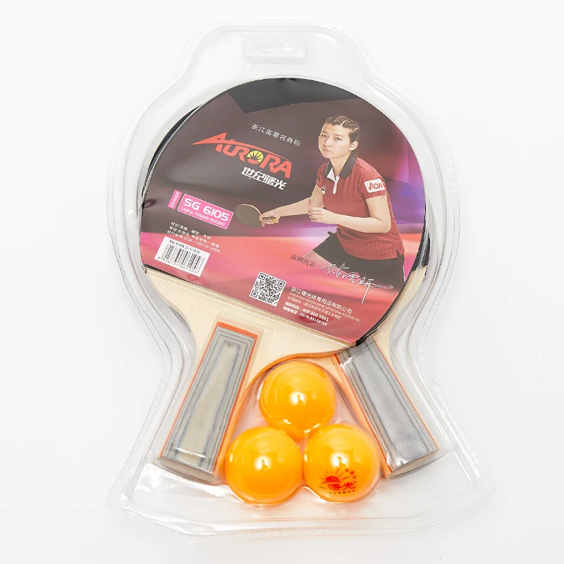 
hot-sale and cheap poplar wood table tennis racket set custom training table tennis blade 