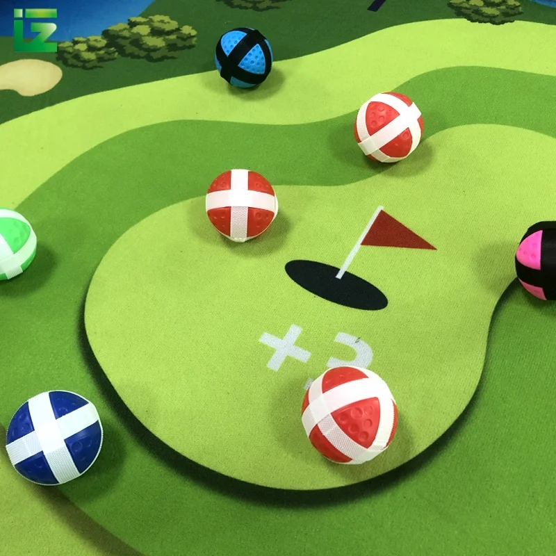 Custom Size Multi Styles Golf Putting Mat Padel Court Field Events Floating Putting Golf Greens