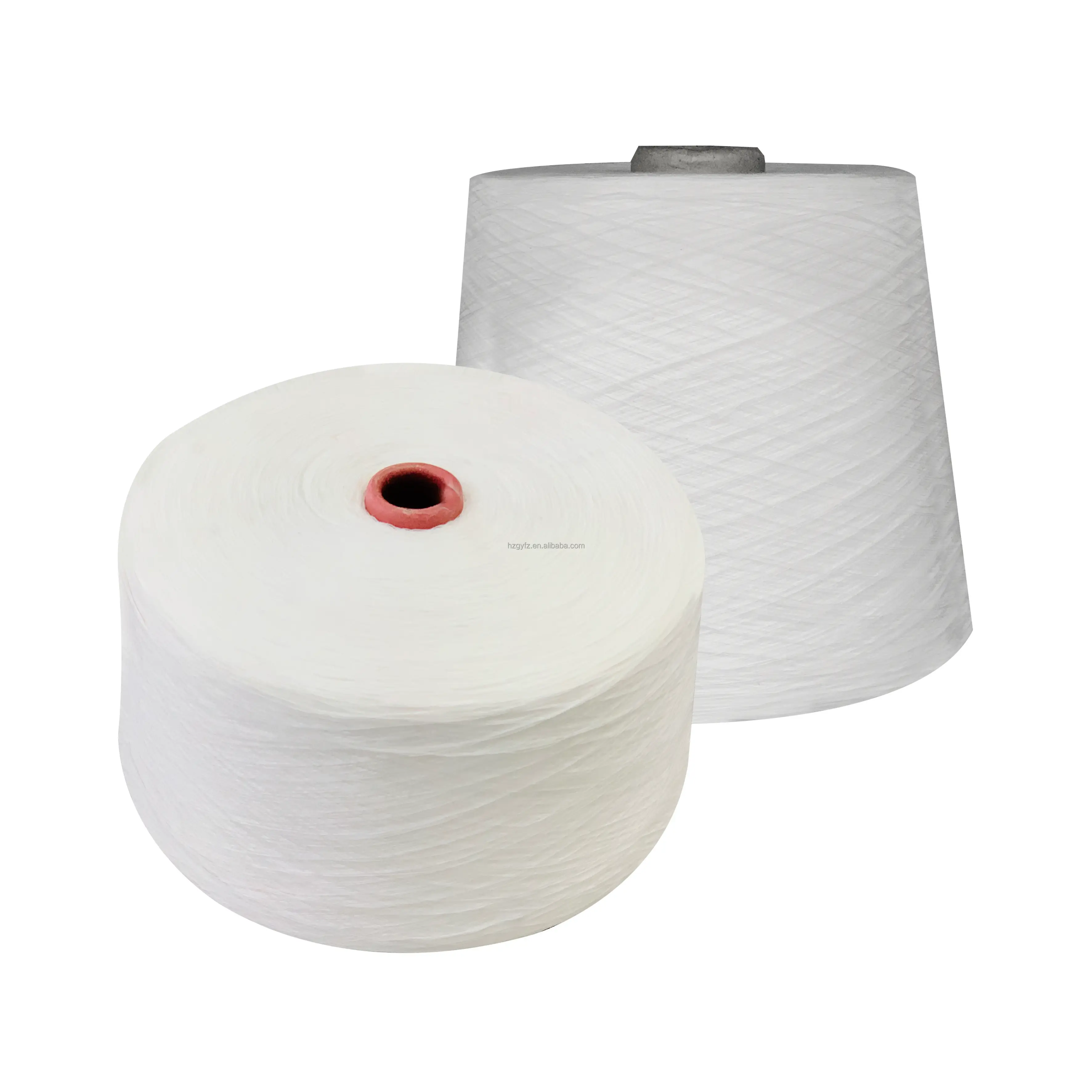 30s/1 Polyester viscose blended yarn  P/V 67/33 weaving vortex spun yarn spot supply