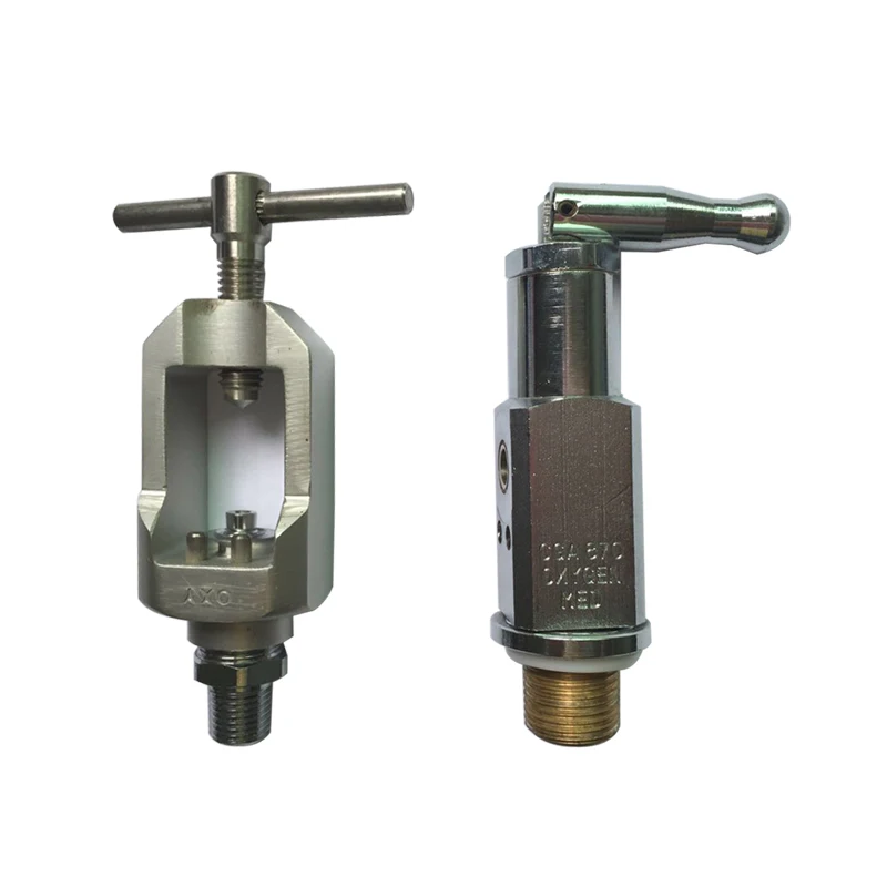 Recyclable high quality Pin index CGA870 empty cylinder with cylinder valve