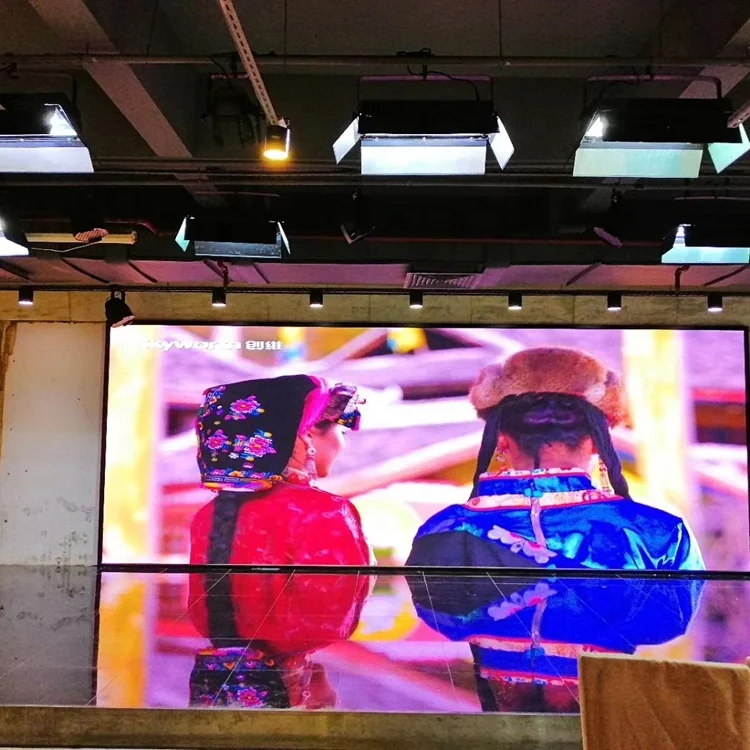 Nova control system p4.81 indoor portable led video wall stage backdrop display screen